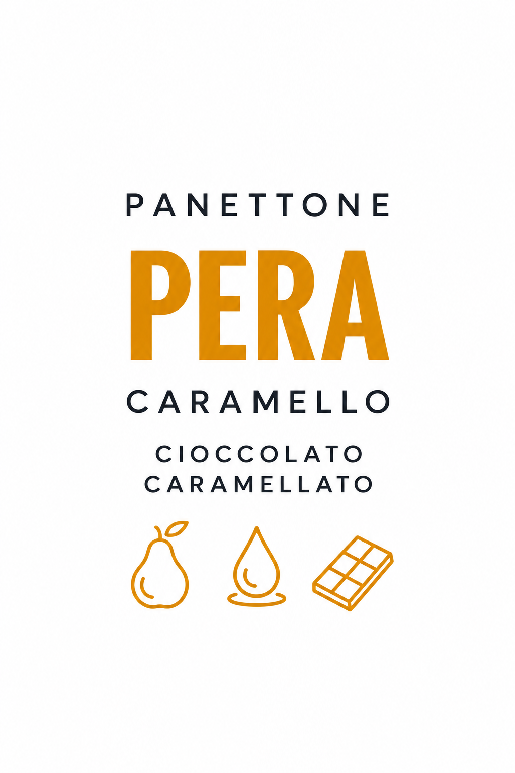 PANETTONE PERE E CARAMELLO